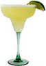 Margarita Frozen Slush Glass with Beverage Brothers Margarita Machinery Traxditional Lime Drink Mix